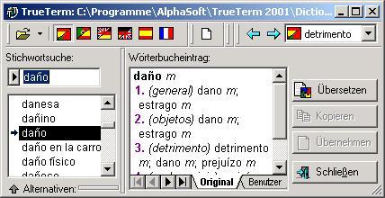 Travel Dictionary English Screenshot